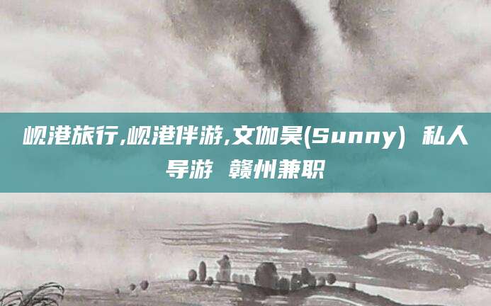 公主岭岘港旅行,岘港伴游,文伽昊(Sunny) 私人导游 赣州兼职